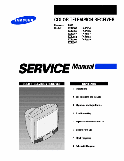 Samsung All Service manual Samsung chasis KCT57a all models
